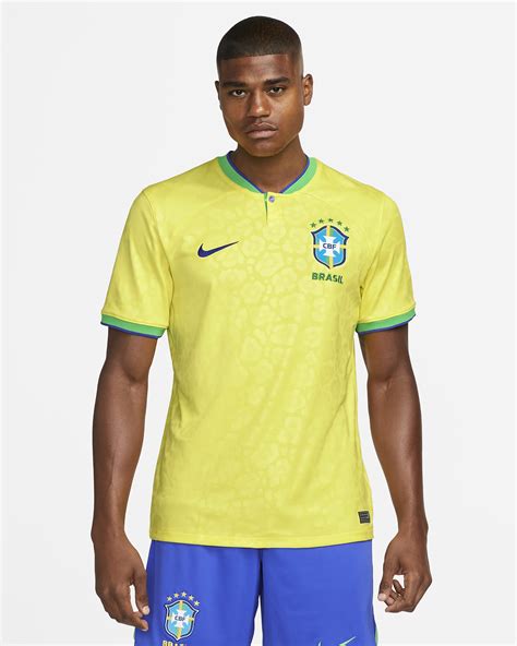 men's replica nike brazil home jersey 2022|brazilian nike shirts.